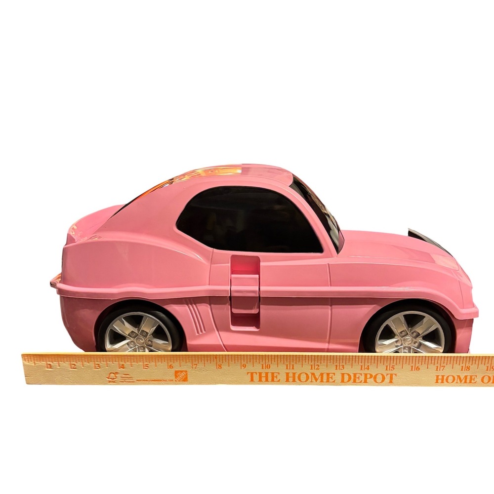 Pink‎ Chevrolet Camaro Kids Ride Suitcase Rolling Luggage for Travel School